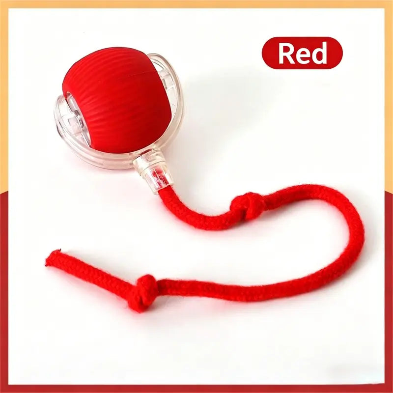 Unleash the Fun with Our Rechargeable Smart Rolling Cat Toy Ball! 🐾✨ Light-Up, Quiet, and Adjustable Modes - Perfect for Indoor Play! 🎉🐱 8 Colors & Bird Sounds for Endless Kitten Adventures! 🌈🎶