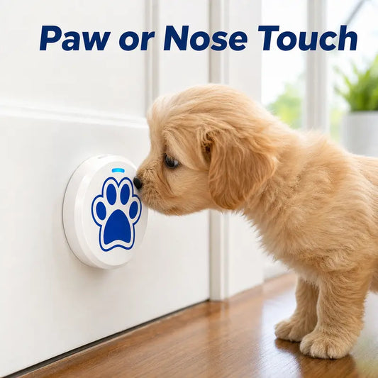 Chunhee Dog Potty Training Doorbell Kit - Chew-Proof, 36 Custom Sounds, 0-115Db Adjustable Volume, Touch Button, Potty Alert, Indoor & Outdoor Pet Supply for Accident Reduction